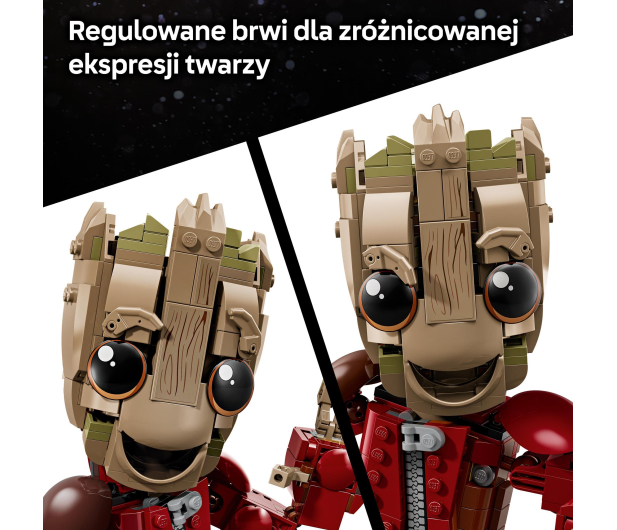 LEGO SUPER HEROES 76341 Groot w stroju Ravagera - 1473564 - zdjęcie 9